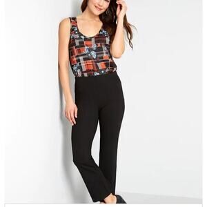 Modcloth At First Sight Sleeveless Blouse size xs